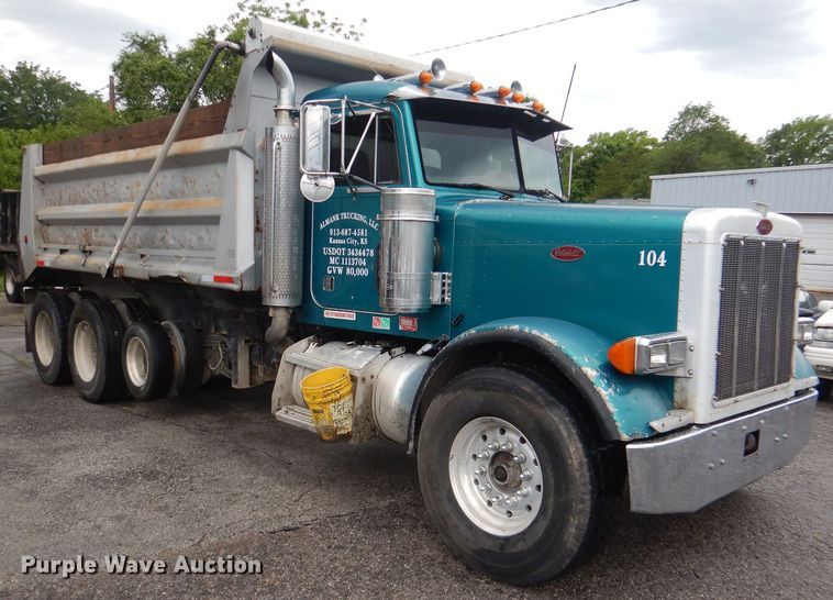 image for item DL8880 2001 Peterbilt 379  dump truck