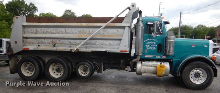 image for item DL8880 2001 Peterbilt 379  dump truck