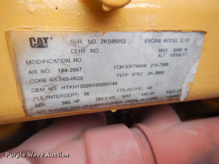 image for item DL8880 2001 Peterbilt 379  dump truck