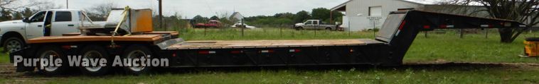 image for item HD9753 1977 Heavy Haul LDF500  lowboy equipment trailer