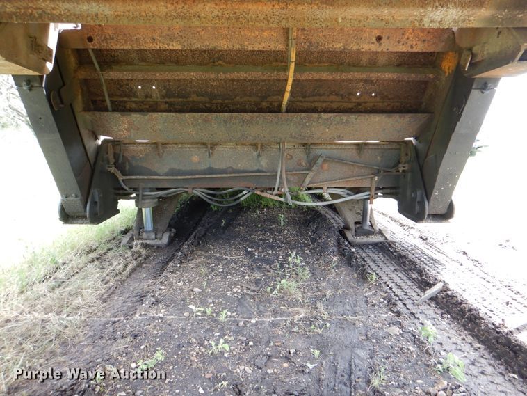 image for item HD9753 1977 Heavy Haul LDF500  lowboy equipment trailer