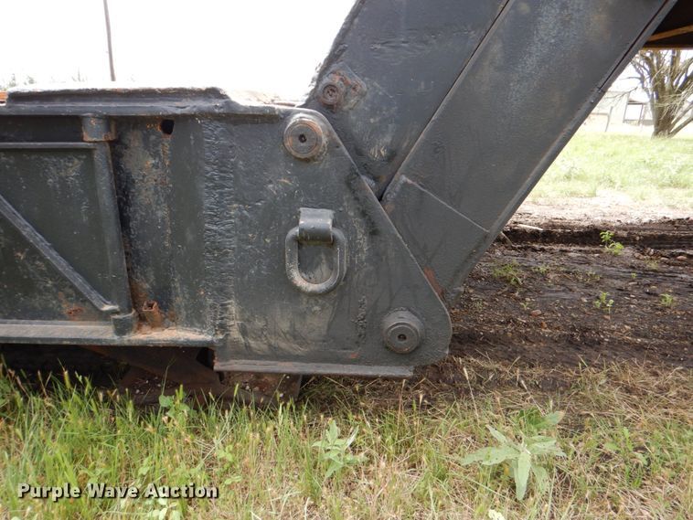 image for item HD9753 1977 Heavy Haul LDF500  lowboy equipment trailer