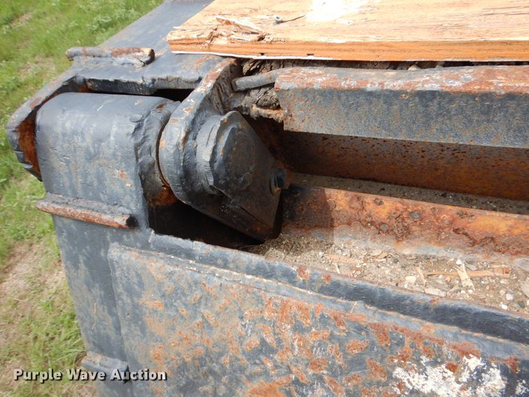 image for item HD9753 1977 Heavy Haul LDF500  lowboy equipment trailer