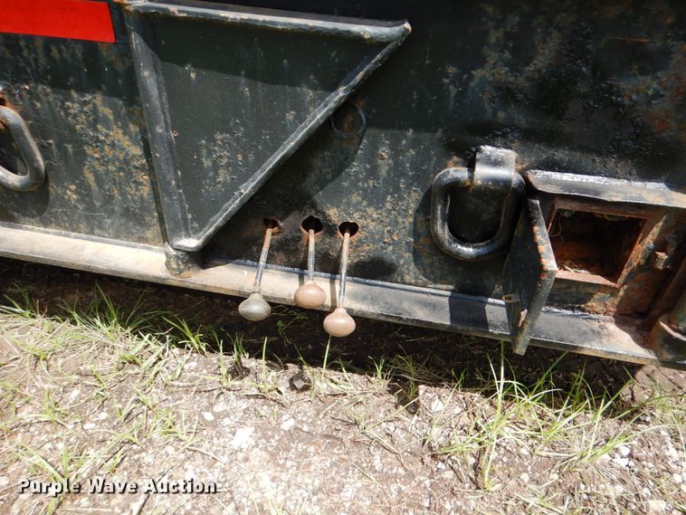 image for item HD9753 1977 Heavy Haul LDF500  lowboy equipment trailer