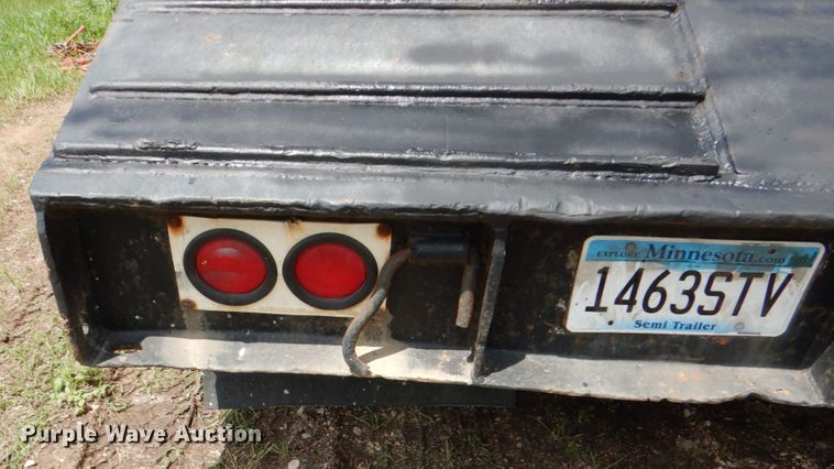 image for item HD9753 1977 Heavy Haul LDF500  lowboy equipment trailer