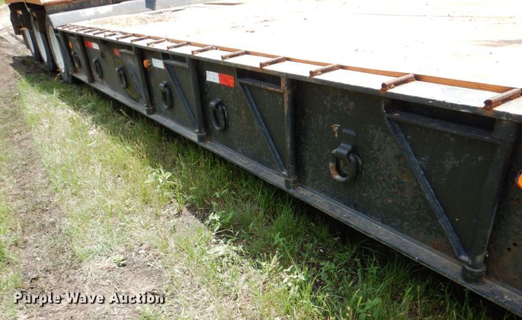 image for item HD9753 1977 Heavy Haul LDF500  lowboy equipment trailer