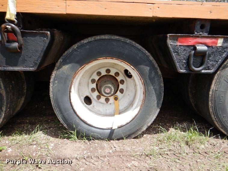 image for item HD9753 1977 Heavy Haul LDF500  lowboy equipment trailer