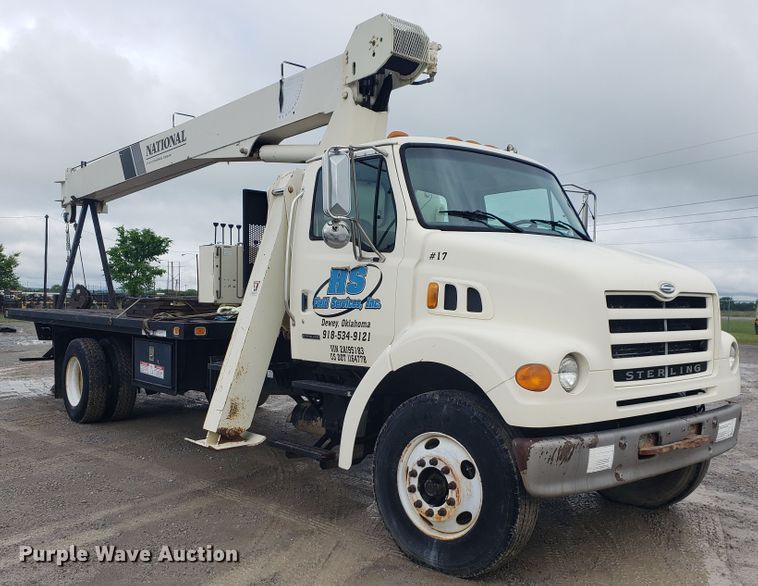 image for item HO9485 2002 Sterling L70  crane truck