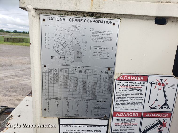 image for item HO9485 2002 Sterling L70  crane truck