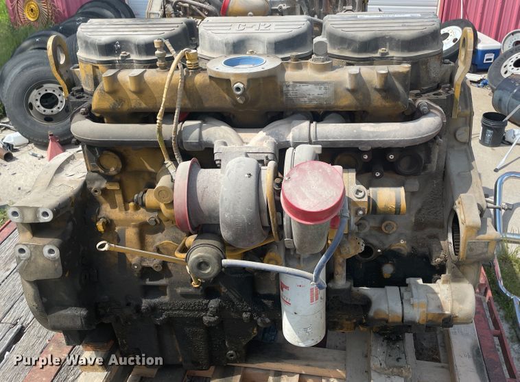 image for item IC9267 Caterpillar C12  12.0L six cylinder diesel engine