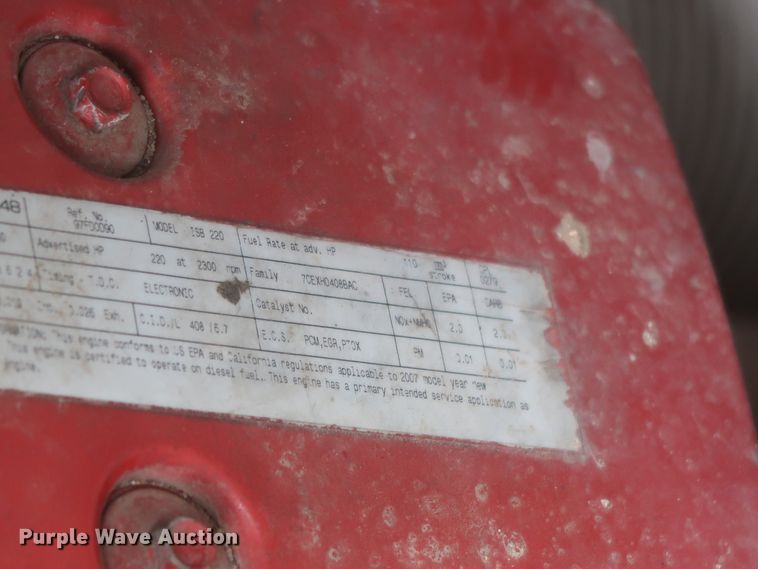 image for item IO9107 2008 Ford F650 Super Duty XL  flatbed truck