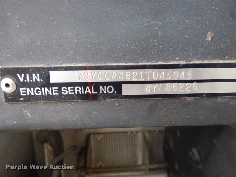 image for item JY9955 2001 Crane Carrier  refuse truck