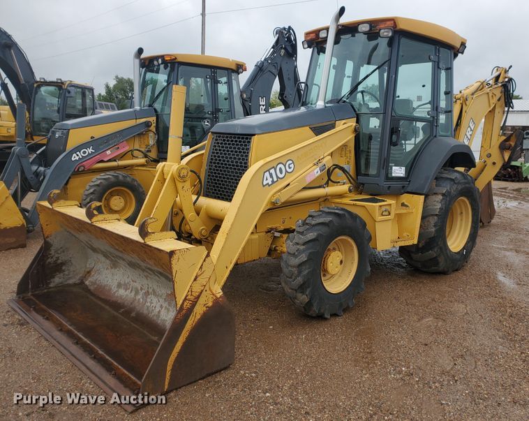 image for item DI4803 2002 John Deere 410G  backhoe