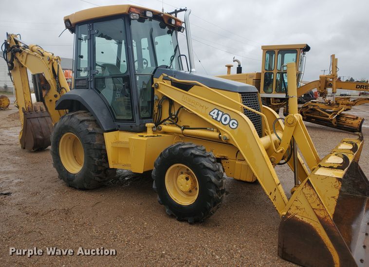 image for item DI4803 2002 John Deere 410G  backhoe