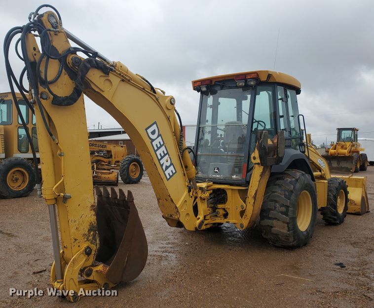 image for item DI4803 2002 John Deere 410G  backhoe