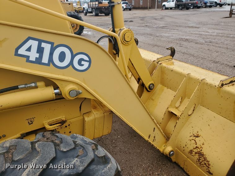 image for item DI4803 2002 John Deere 410G  backhoe