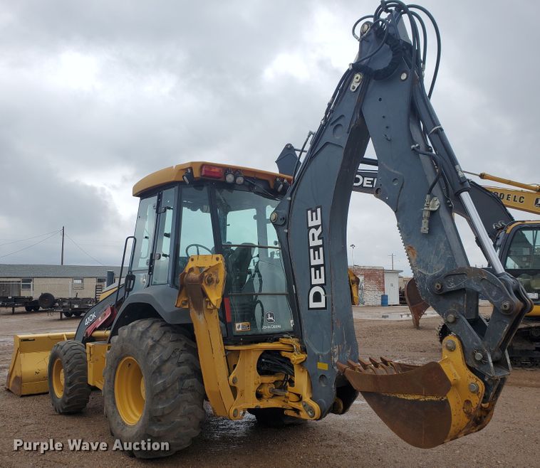 image for item DI4804 2012 John Deere 410K  backhoe