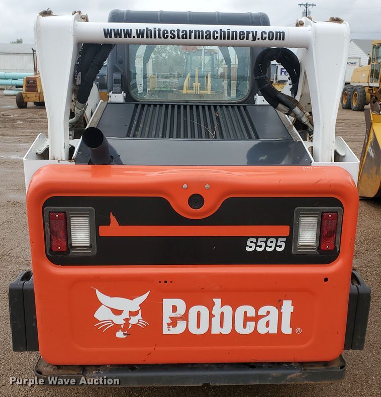 image for item DI4808 2018 Bobcat S595  skid steer loader