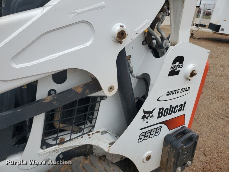 image for item DI4808 2018 Bobcat S595  skid steer loader