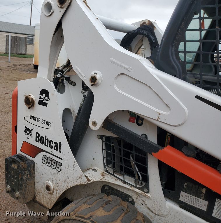 image for item DI4808 2018 Bobcat S595  skid steer loader
