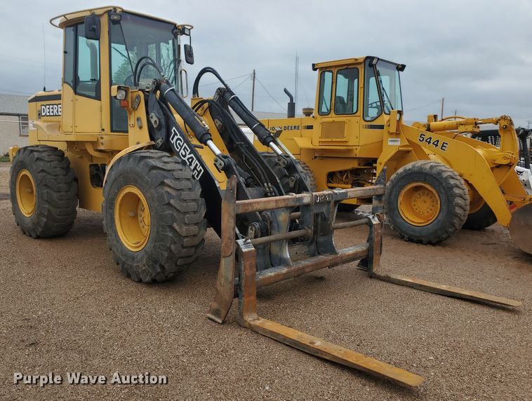 image for item DI4809 1999 John Deere TC54H  wheel loader
