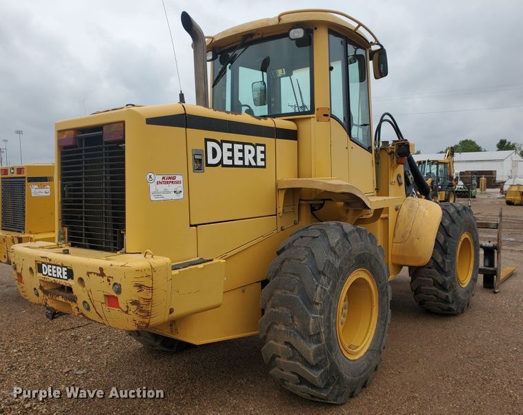 image for item DI4809 1999 John Deere TC54H  wheel loader