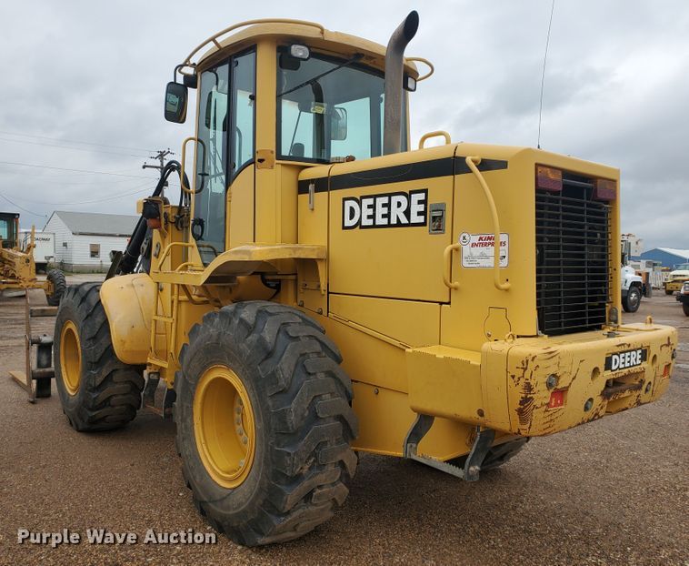 image for item DI4809 1999 John Deere TC54H  wheel loader
