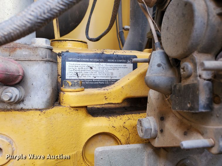 image for item DI4809 1999 John Deere TC54H  wheel loader