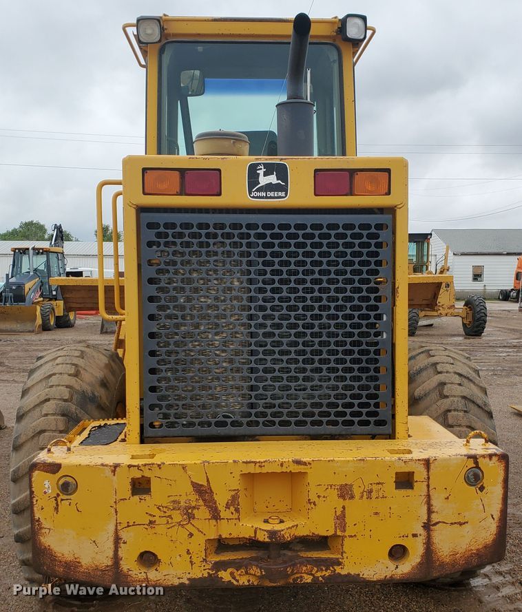 image for item DI4810 1989 John Deere 544E  wheel loader