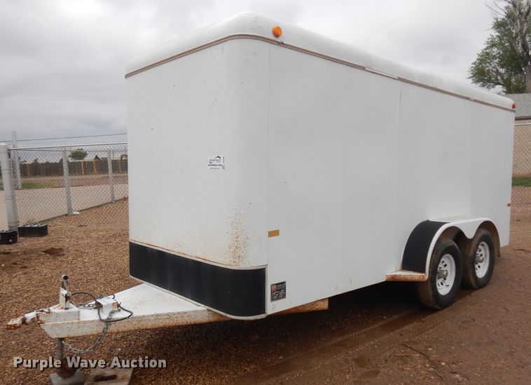 image for item DI5604 2003 W-W  enclosed cargo trailer