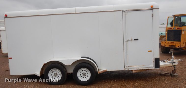 image for item DI5604 2003 W-W  enclosed cargo trailer