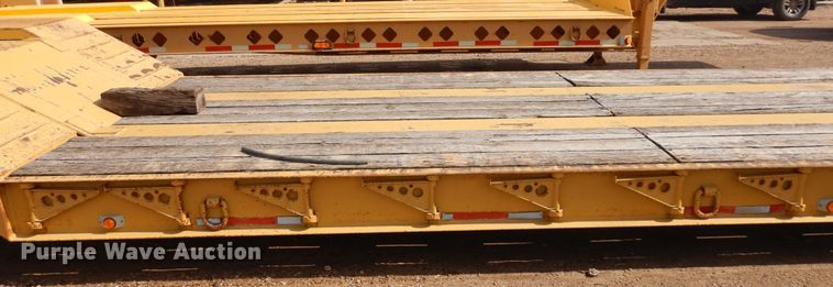 image for item DI5608 2003 Witzco Challenger RG-50  lowboy equipment trailer