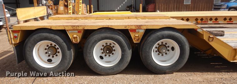image for item DI5608 2003 Witzco Challenger RG-50  lowboy equipment trailer