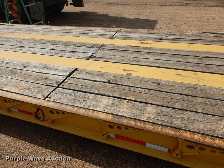 image for item DI5608 2003 Witzco Challenger RG-50  lowboy equipment trailer