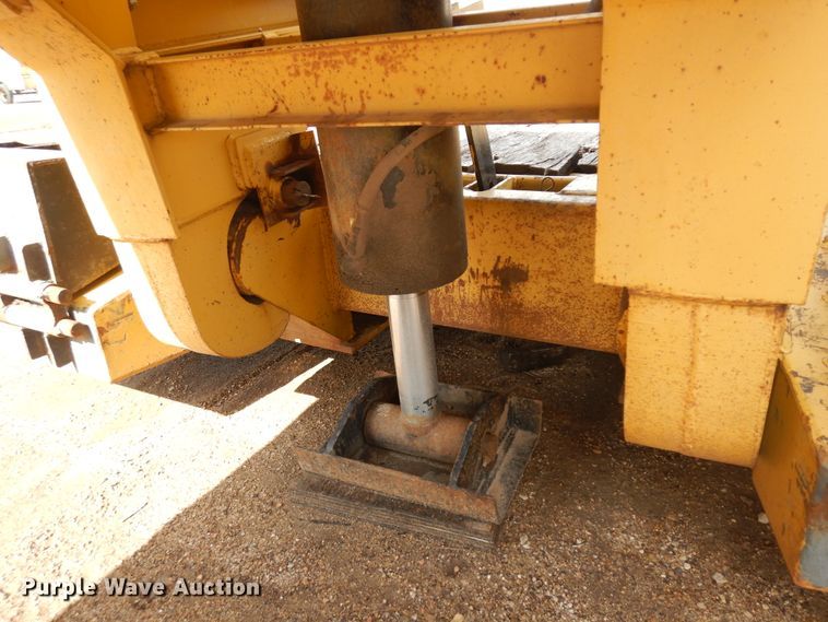 image for item DI5608 2003 Witzco Challenger RG-50  lowboy equipment trailer