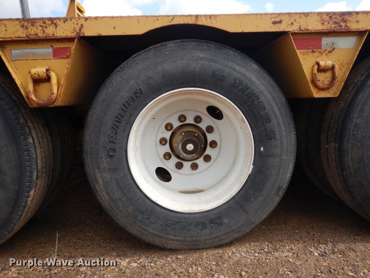 image for item DI5608 2003 Witzco Challenger RG-50  lowboy equipment trailer