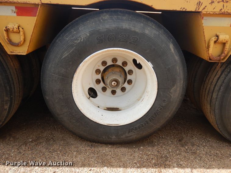 image for item DI5608 2003 Witzco Challenger RG-50  lowboy equipment trailer