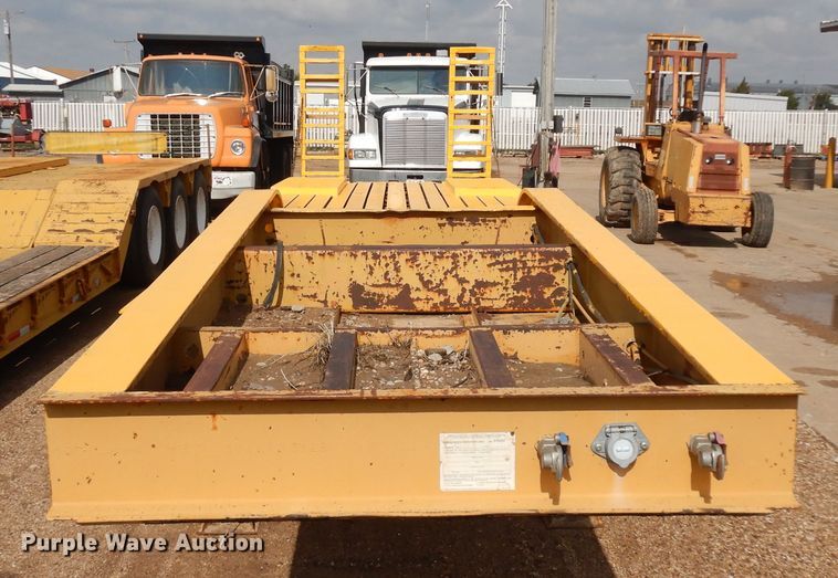 image for item DI5610 1993 Fontaine FLT-35HBTW  equipment trailer