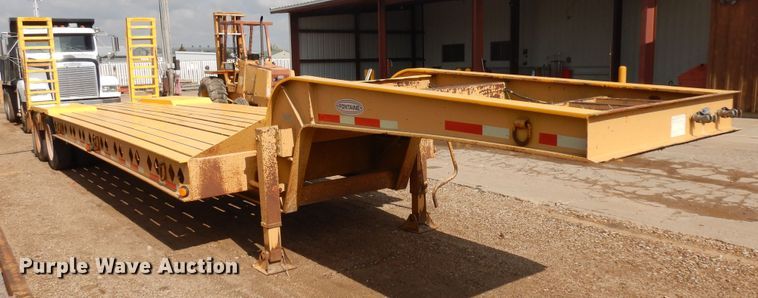 image for item DI5610 1993 Fontaine FLT-35HBTW  equipment trailer