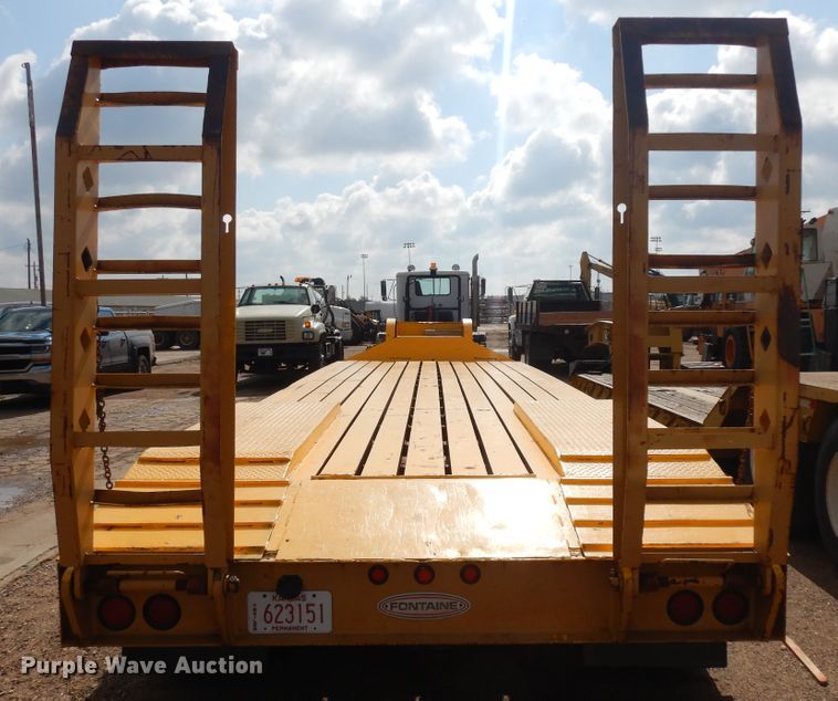 image for item DI5610 1993 Fontaine FLT-35HBTW  equipment trailer