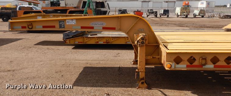 image for item DI5610 1993 Fontaine FLT-35HBTW  equipment trailer