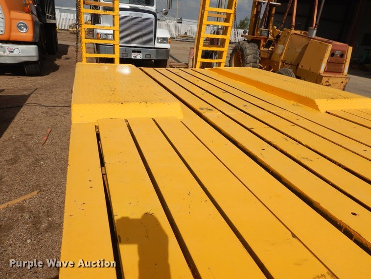 image for item DI5610 1993 Fontaine FLT-35HBTW  equipment trailer