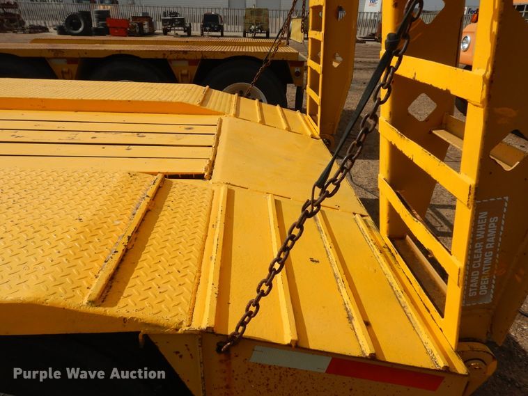 image for item DI5610 1993 Fontaine FLT-35HBTW  equipment trailer