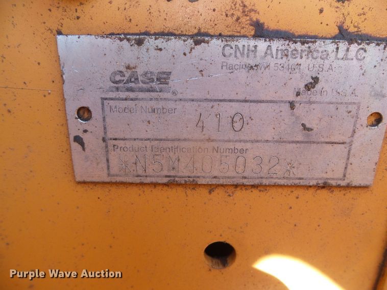 image for item DI5619 2005 Case 410  skid steer loader