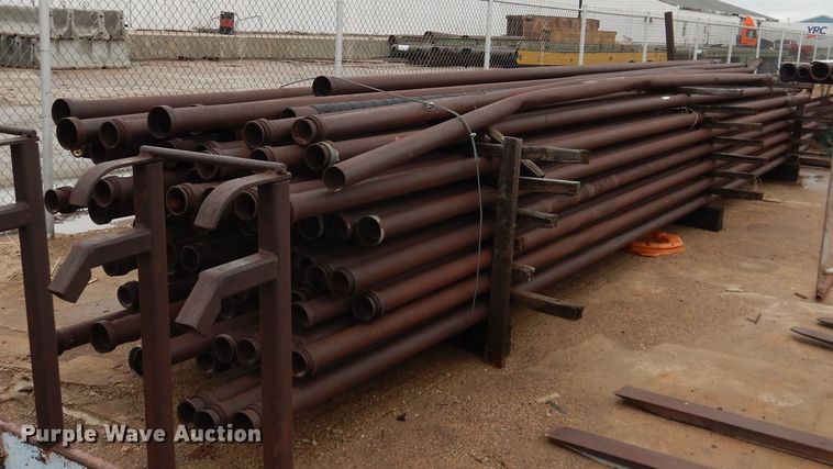 image for item HI9130 Approximately 82 joints of 3.5" diameter gas pipe