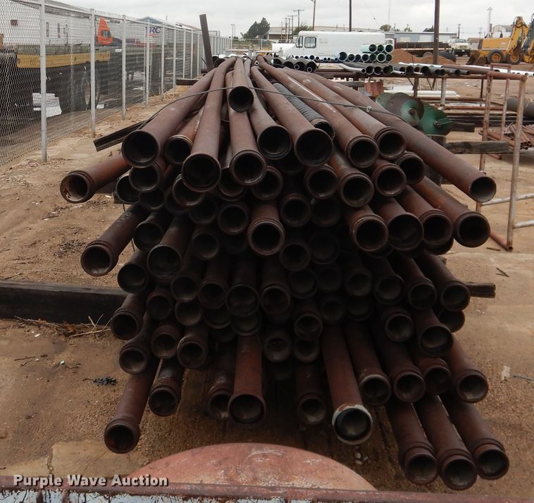 image for item HI9130 Approximately 82 joints of 3.5" diameter gas pipe