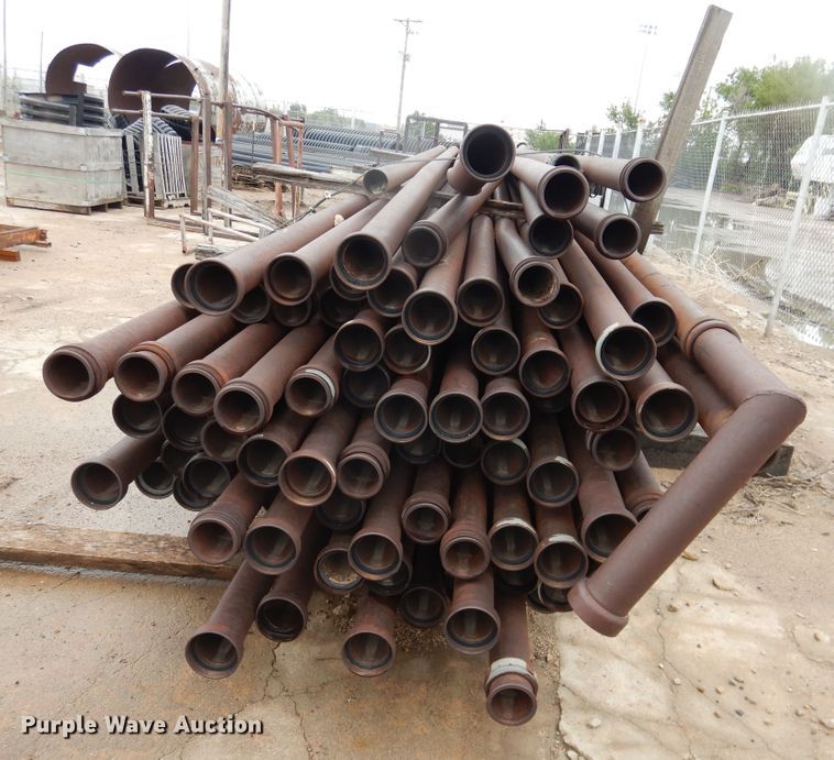 image for item HI9130 Approximately 82 joints of 3.5" diameter gas pipe