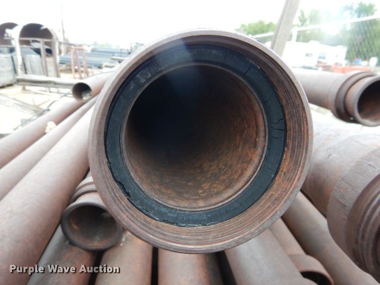 image for item HI9130 Approximately 82 joints of 3.5" diameter gas pipe