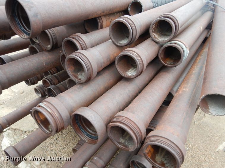 image for item HI9130 Approximately 82 joints of 3.5" diameter gas pipe