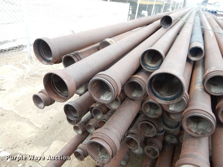 image for item HI9130 Approximately 82 joints of 3.5" diameter gas pipe